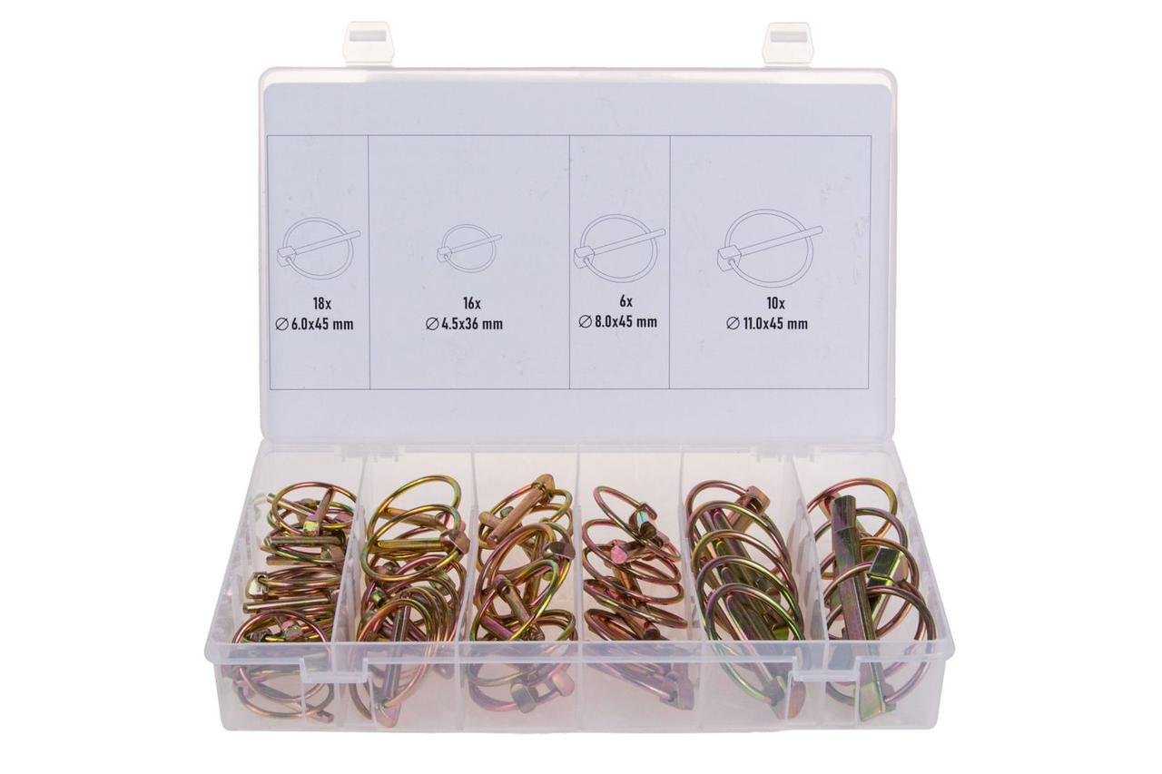 Рем-набір шплінтів GeKo з кільцем 50 шт. (G02798) - фото 3 Рем-набір шплінтів GeKo з кільцем 50 шт. (G02798) - фото 3