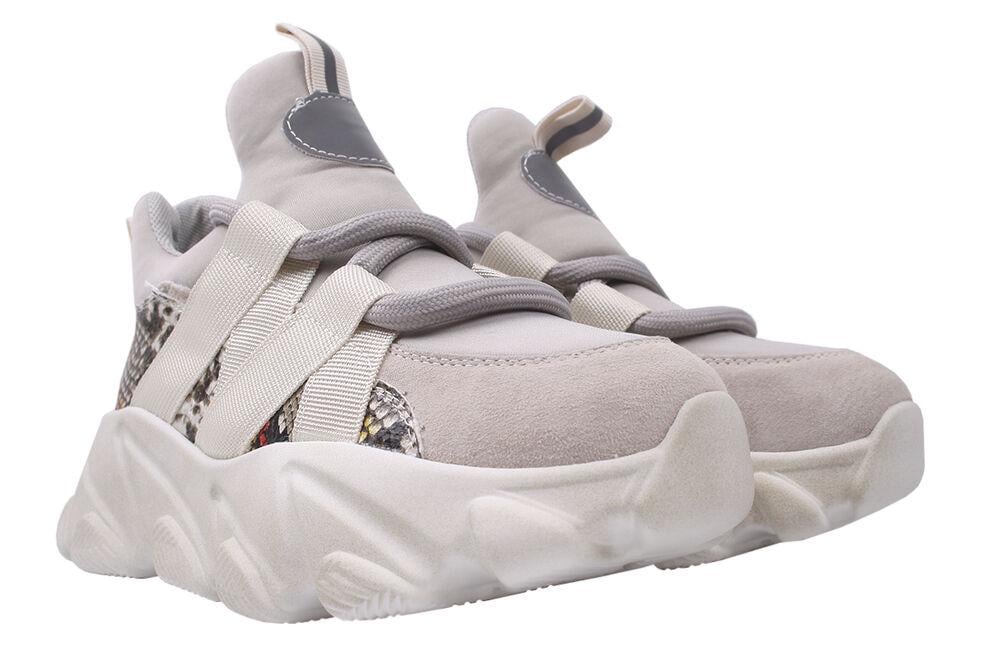 Кроссовки женские Arees из замши р. 38 Серый (10-20DK)