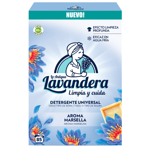 Пральний порошок Lavandera Universal Marsella 4,675 кг 85 прань