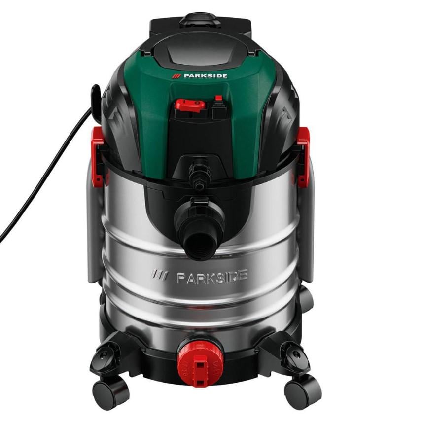 Пилосос промисловий миючий PARKSIDE PWS 20 C2 для сухого та вологого прибирання 20 л (23757517) - фото 4
