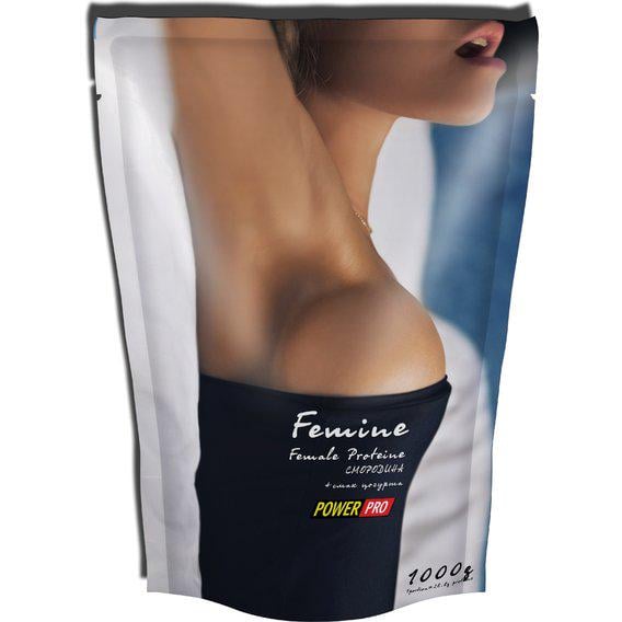 Протеин Power Pro Femine Pro Protein 1000 г 25 порций Смородина и йогурт