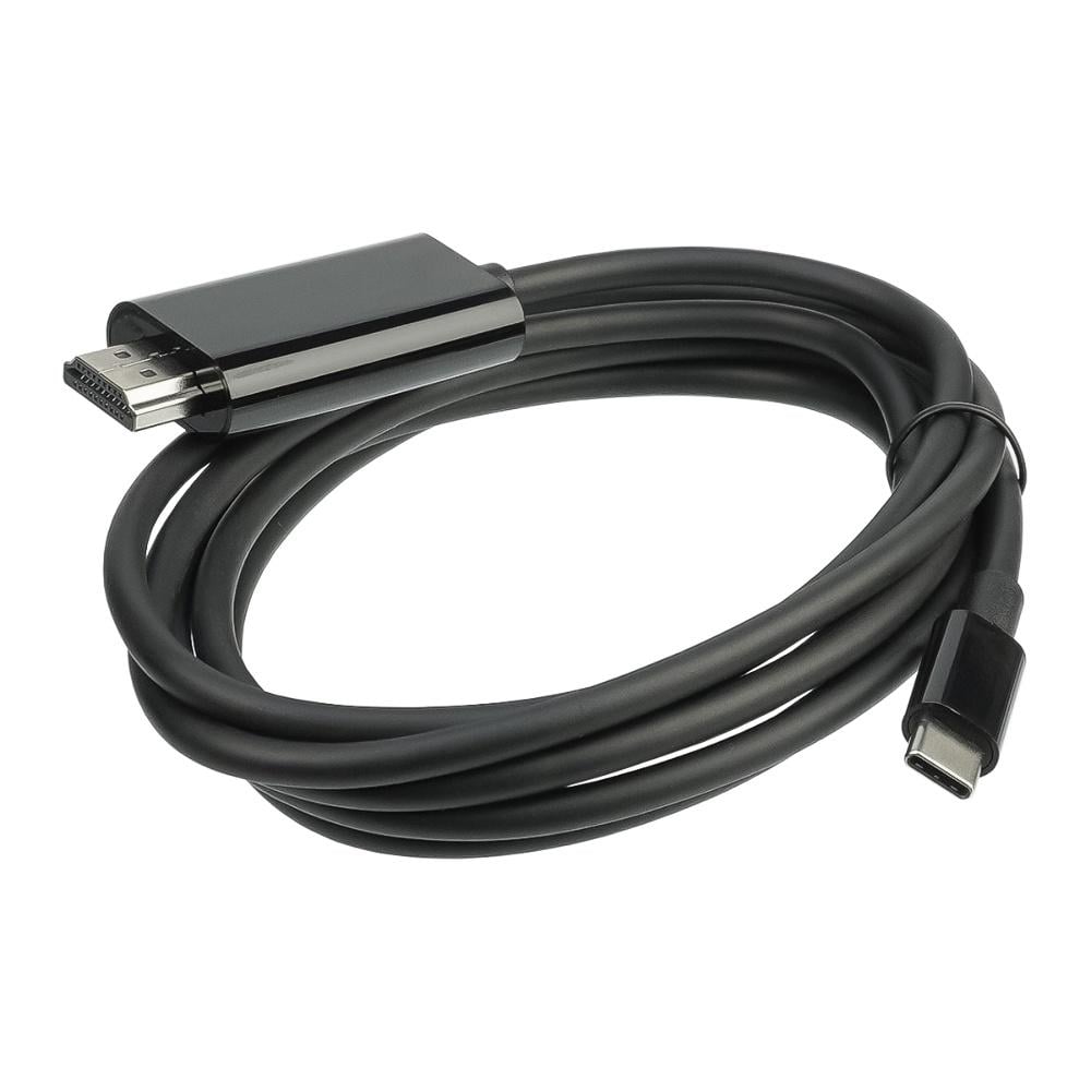 Кабель Type-C to HDMI 1,8 м Черный (ME0017791)