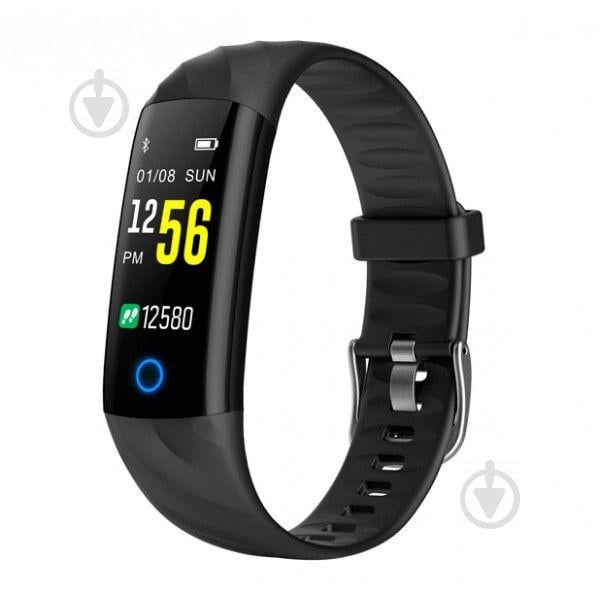 Фитнес-браслет Smart Band UMax S5 Тонометр Черный (gcqS47598) - фото 1