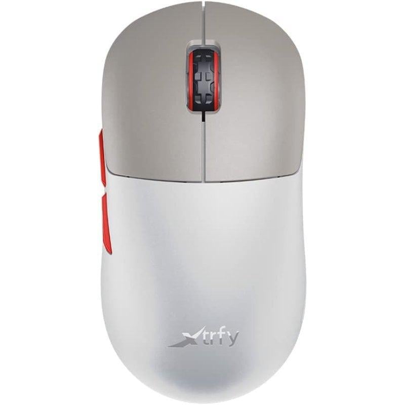 Компьютерная мышка беспроводная Xtrfy M8 Wireless Retro PixArt PAW3395 26000 dpi Grey (M8W-RGB-RETRO)