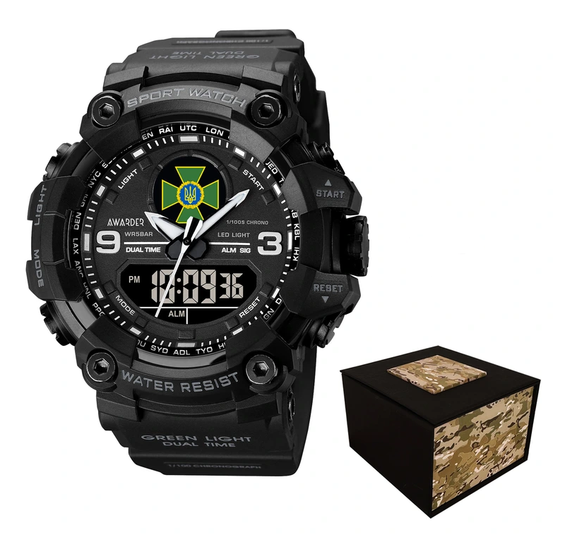 Наручные часы Awarder 001 ДПС Black