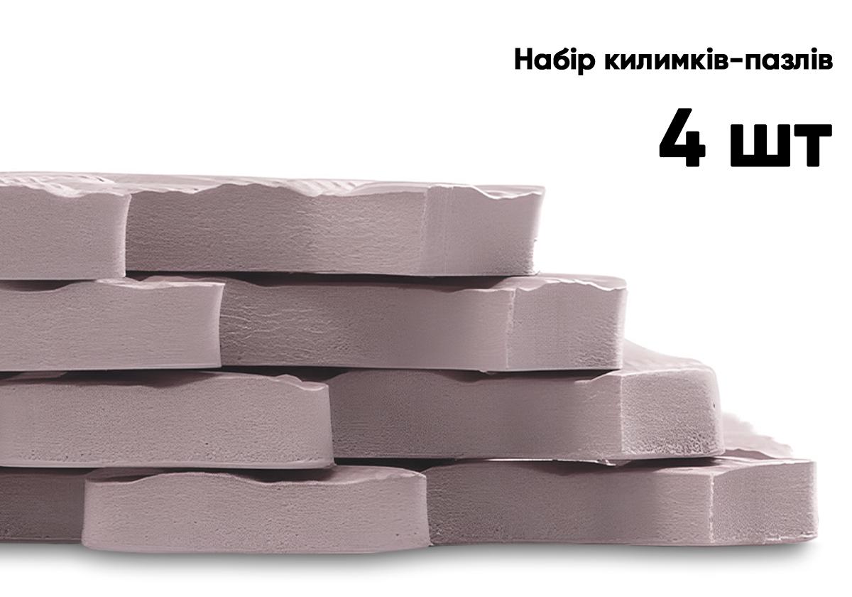 Татами мат-пазл EasyFit SwallowTail Хвост ласточки 4 шт./60х60х1 см Бежевый (EF-1950-BGE) - фото 3 Татами мат-пазл EasyFit SwallowTail Хвост ласточки 4 шт./60х60х1 см Бежевый (EF-1950-BGE) - фото 3