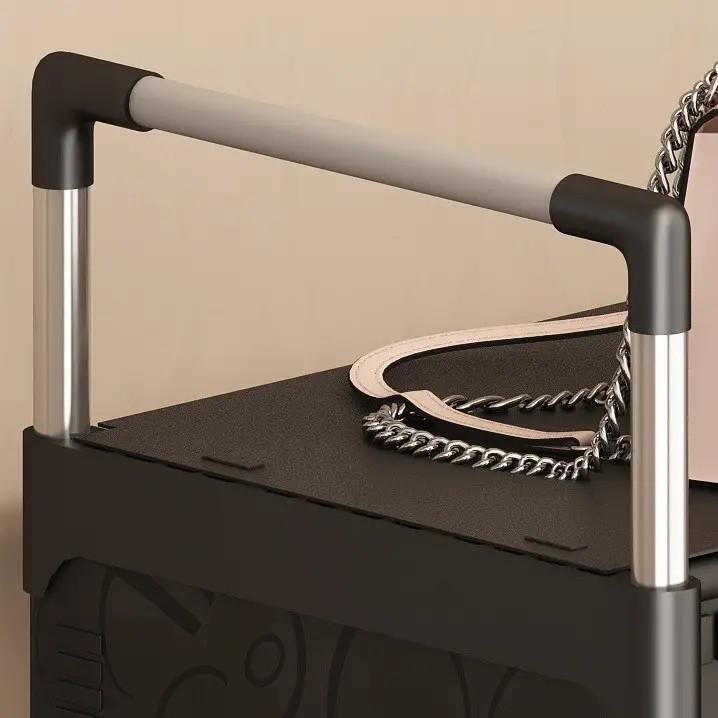 Шафа для взуття пластикова на 6 полиць 140x63x28 см (17159) - фото 4 Шафа для взуття пластикова на 6 полиць 140x63x28 см (17159) - фото 4