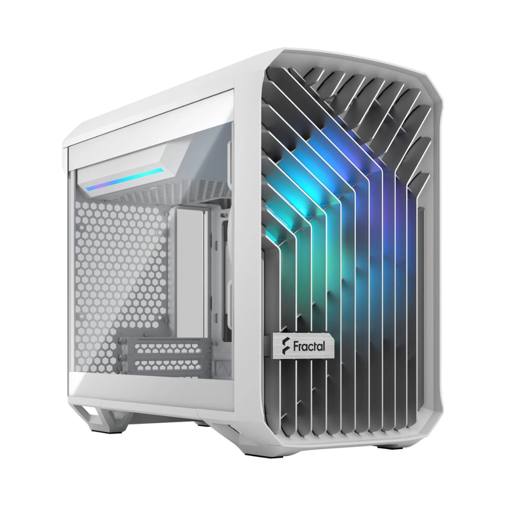 Корпус для компьютера Fractal Design Torrent Nano RGB TG Clear Tint no PSU White (FD-C-TOR1N-05)