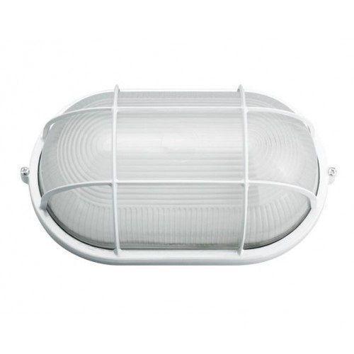 Светильник стекло-металл Velmax Е27 60/75W 215х100х80 мм IP54 Белый (МС-1151)