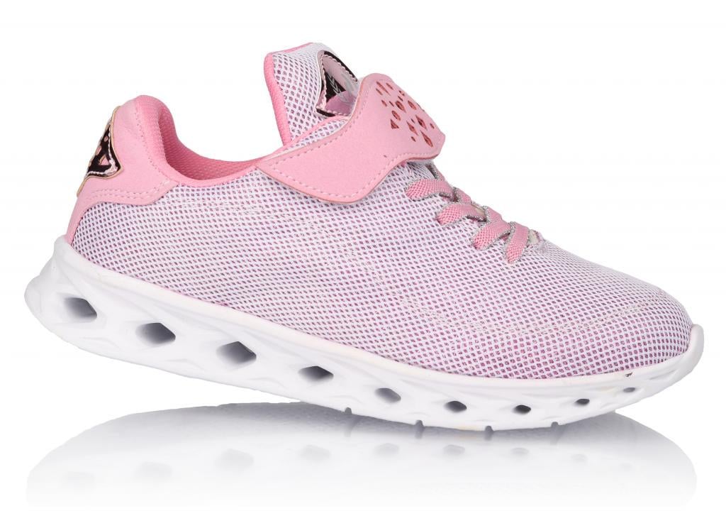 Кроссовки для девочек 1503 в сетку р. 33 Розовый