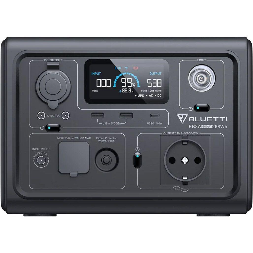 Зарядна станція BLUETTI EB3A 600W 268Wh