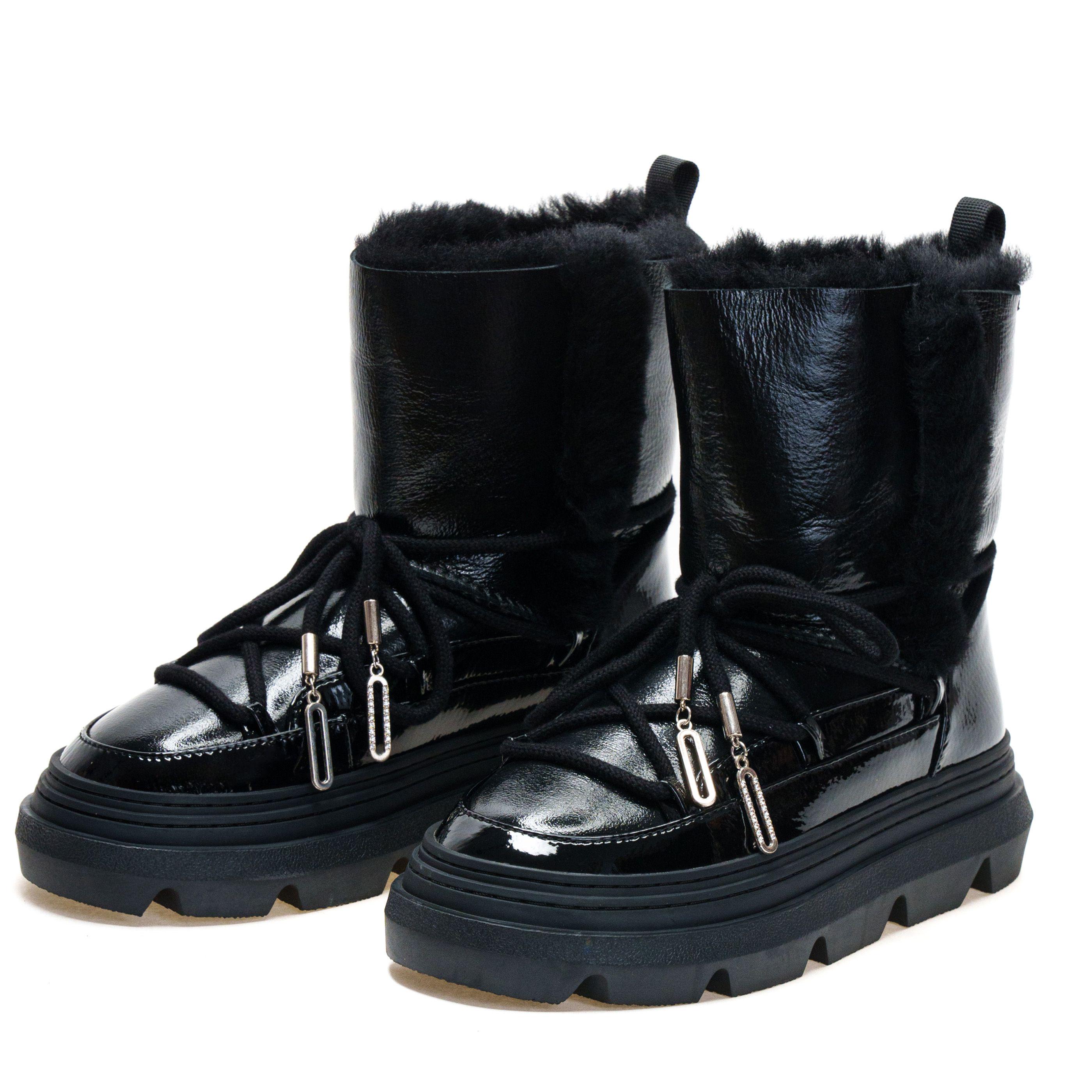 Угги Verendina 01263 р. 36 Черный (104361938)