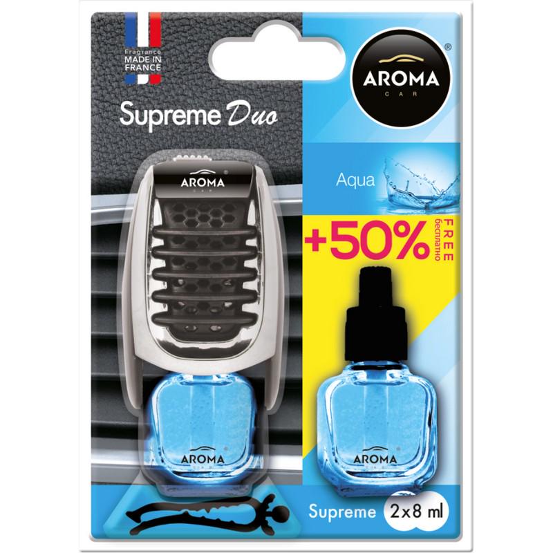 Ароматизатор Aroma Car Supreme DUO Slim Aqua 8 мл