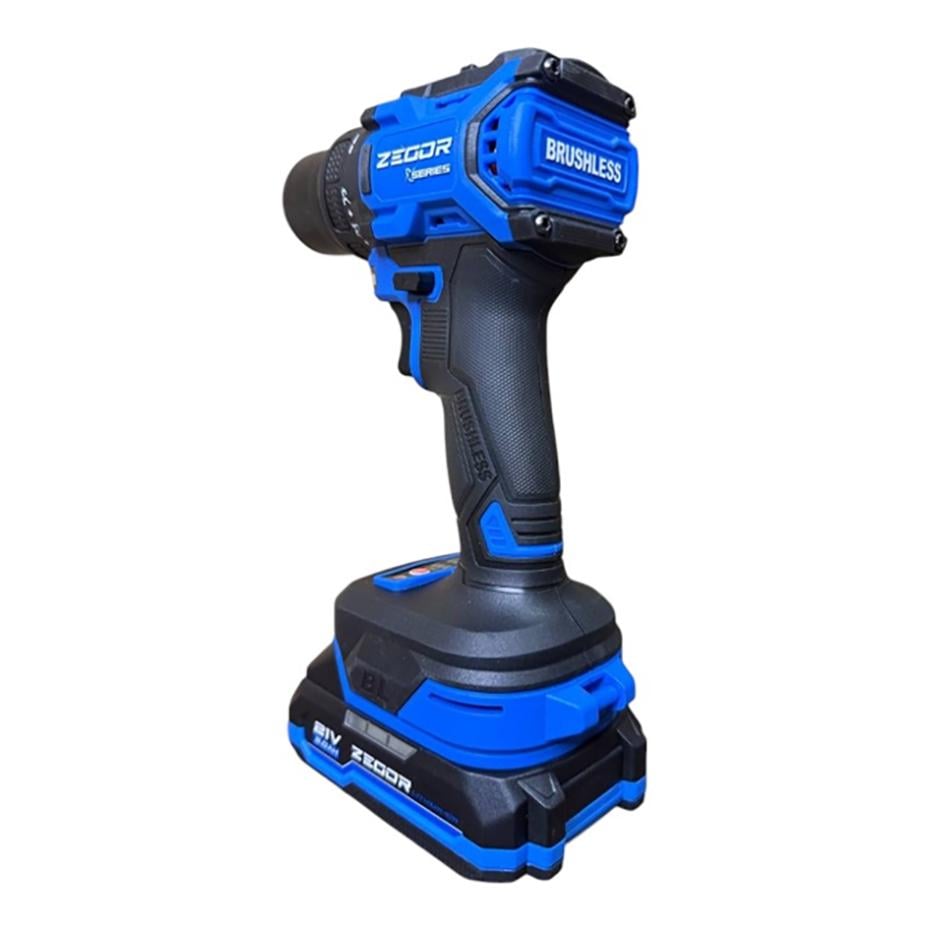 Шуруповерт аккумуляторный универсальный Zegor CDAX-21BL/21В/50 Нм/две скорости/2 батареи 21 В 2 Ач/Реверс/Подсветка - фото 5 Шуруповерт аккумуляторный универсальный Zegor CDAX-21BL/21В/50 Нм/две скорости/2 батареи 21 В 2 Ач/Реверс/Подсветка - фото 5