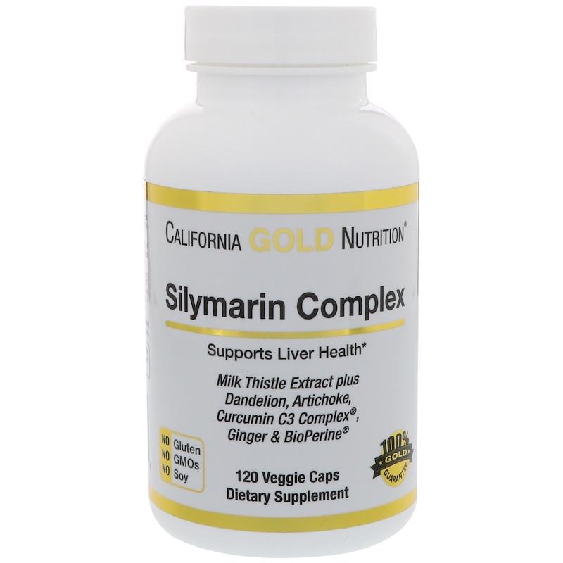 Витамины комплекс Silymarin Complex Liver Health 120 Veggie Capsules Витамины комплекс Silymarin Complex Liver Health 120 Veggie Capsules