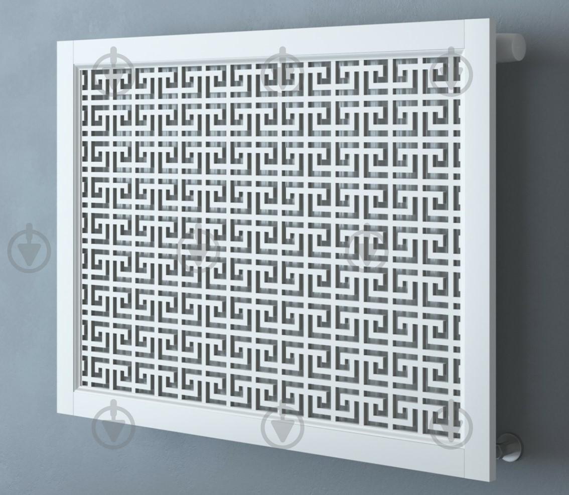 Экран-решетка декоративная на батарею отопления R52-F60 Белый (26058450)