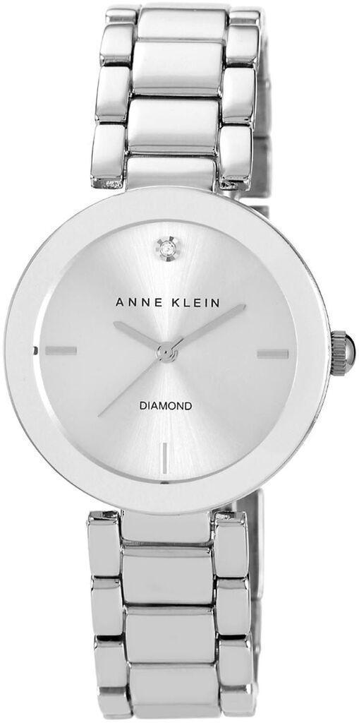 Наручные часы женские Anne Klein AK/1363SVSV с серебристым циферблатом и стальным браслетом