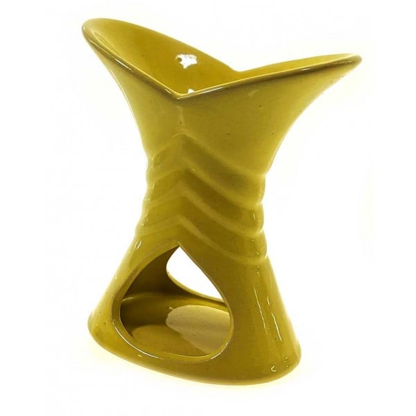 Аромалампа керамическая Solid 12х10х6 см Желтый