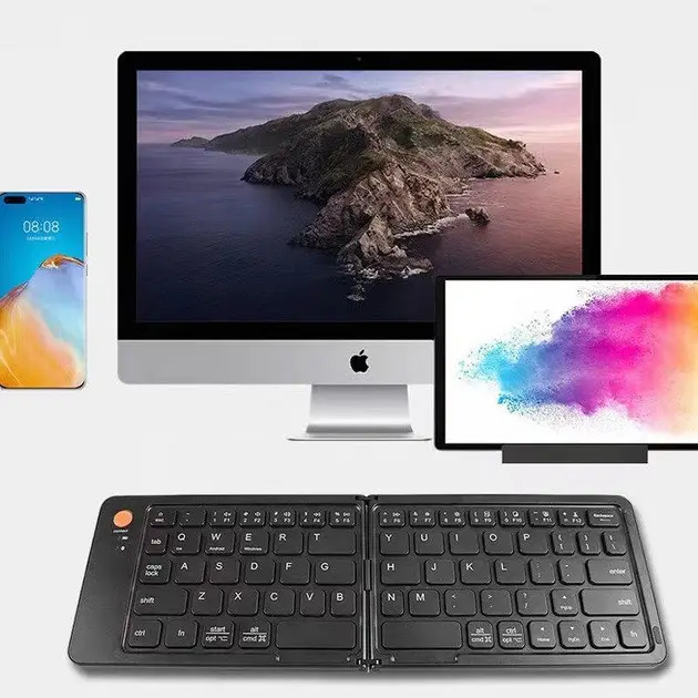 Клавіатура бездротова розкладна 1981 B023 Eng/Pyc 67 клавіш з підставкою для телефону 280x92 мм (25795005) - фото 3 Клавіатура бездротова розкладна 1981 B023 Eng/Pyc 67 клавіш з підставкою для телефону 280x92 мм (25795005) - фото 3