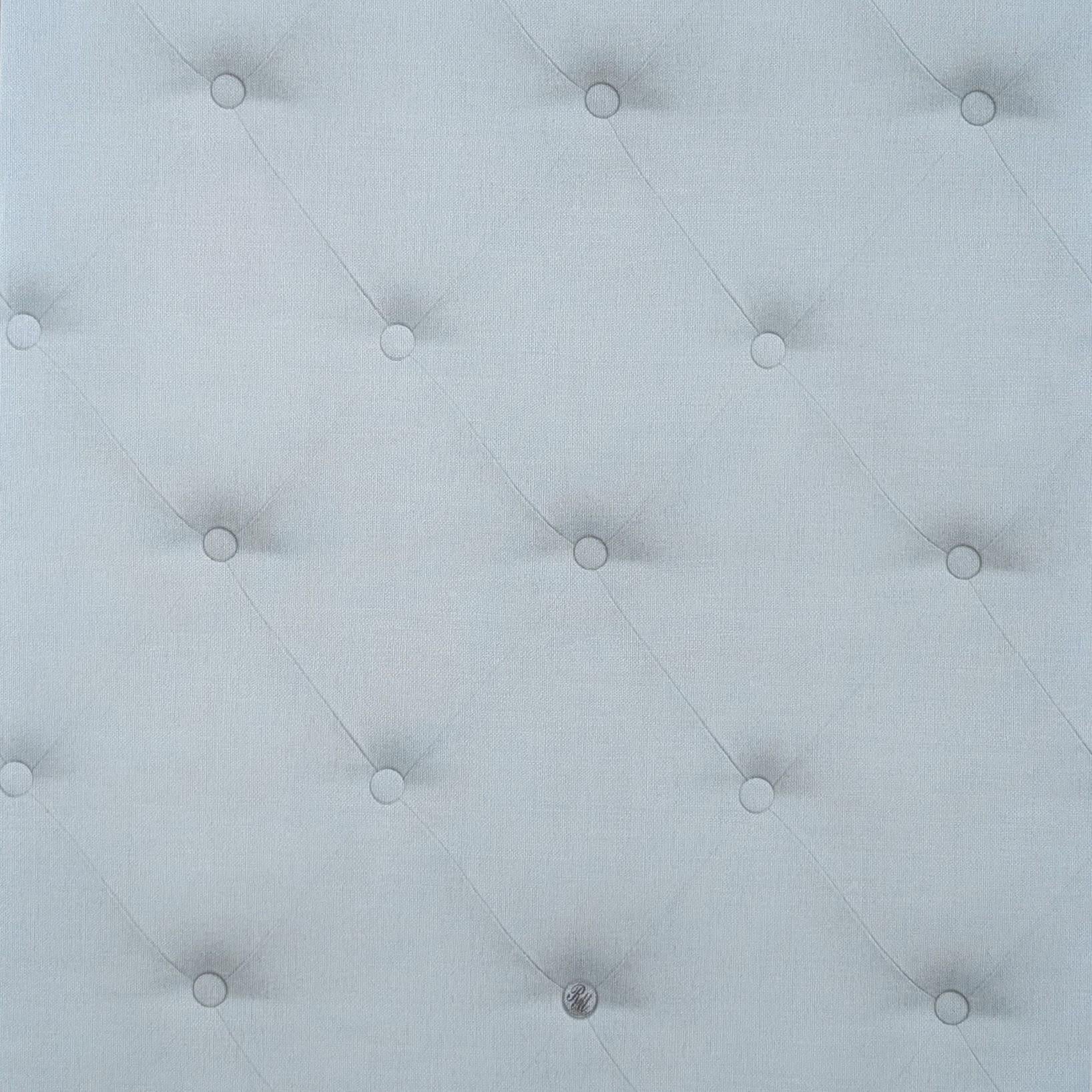 Обои виниловые на флизелиновой основе BN International Riviera Maison 18374 Пуговицы Голубой