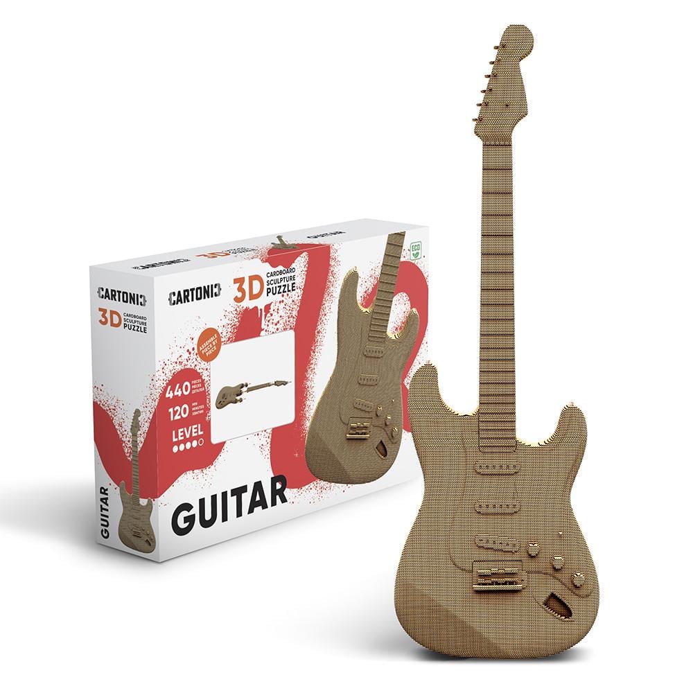 Пазл-конструктор 3D картонный Cartonic 3D Puzzle GUITAR Гитара (33394467) Пазл-конструктор 3D картонный Cartonic 3D Puzzle GUITAR Гитара (33394467)