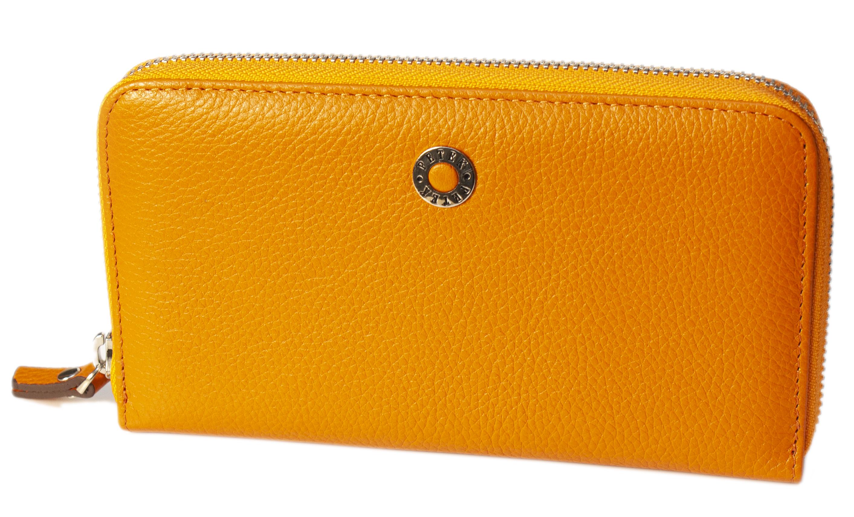 Портмоне женское Petek 397/2 Оранжевый (397/2-46B-89)