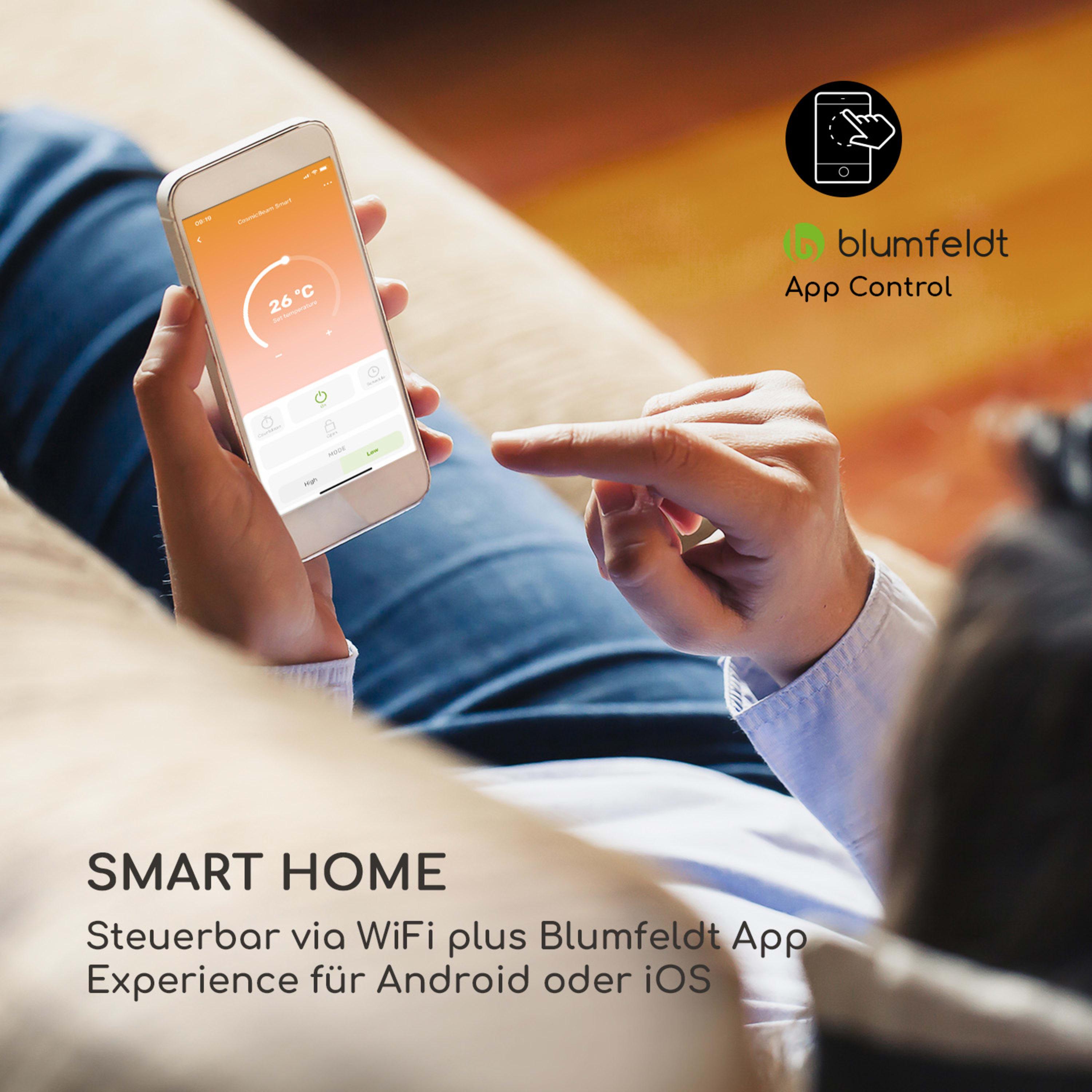 Інфрачервоний обігрівач Blumfeldt Cosmic Beam Smart 24 (10035258) - фото 10 Інфрачервоний обігрівач Blumfeldt Cosmic Beam Smart 24 (10035258) - фото 10