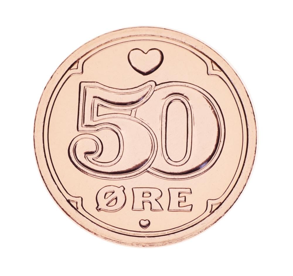 Коллекционная монета Дания 50 оре 2019 UNC (М16989) Коллекционная монета Дания 50 оре 2019 UNC (М16989)