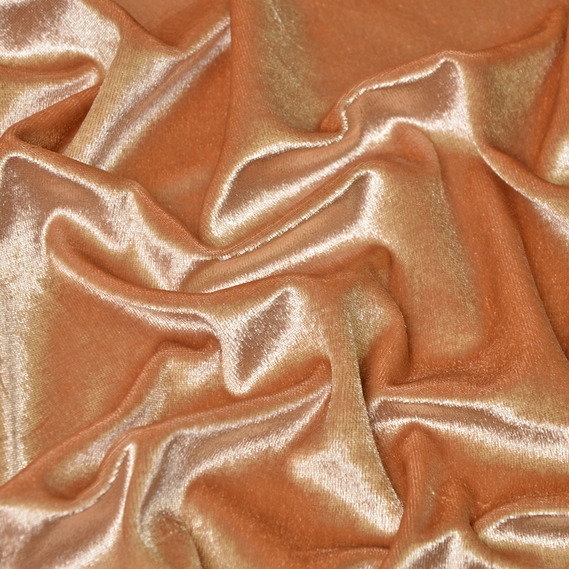 Ткань велюр IDEIA Ice V-17 1,5 м Бежевый (2200004088419)