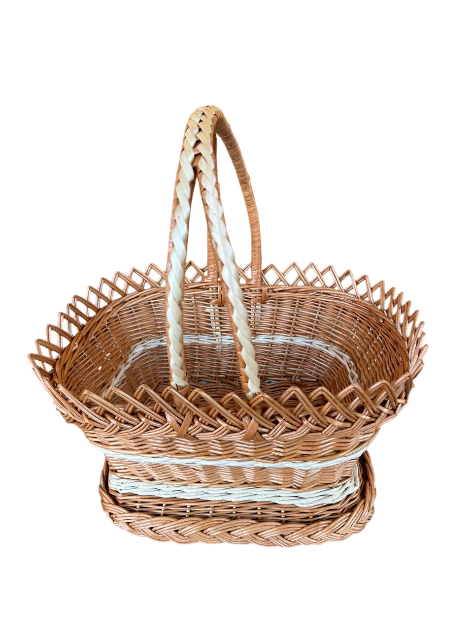 Кошик великодній Сімейний Затишок d 30×40 см