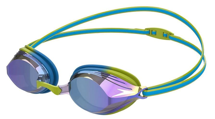 Очки для плавания детские Speedo VENGEANCE MIR GOG JU Green/Blue OSFM Зеленый/Черный (38099948)