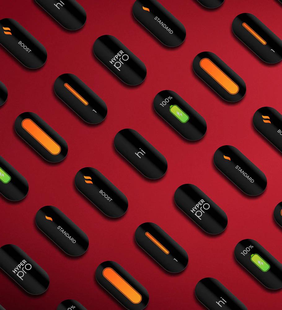 Система нагрівання тютюну GLO HYPER PRO Чорний/Червоний (5G002) - фото 14