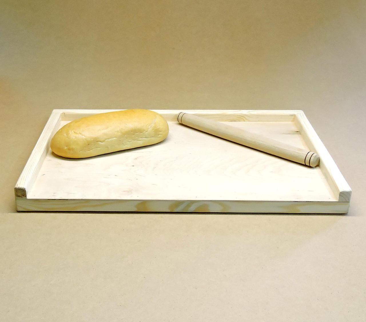 Дошка для тіста з дерева Беатріс мала 43х64 см (ДСТ-43640100) - фото 2 Дошка для тіста з дерева Беатріс мала 43х64 см (ДСТ-43640100) - фото 2