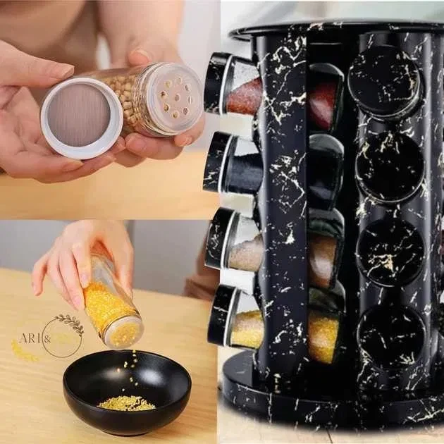 Органайзер для спецій 16 шт. (28431821) - фото 5 Органайзер для спецій 16 шт. (28431821) - фото 5