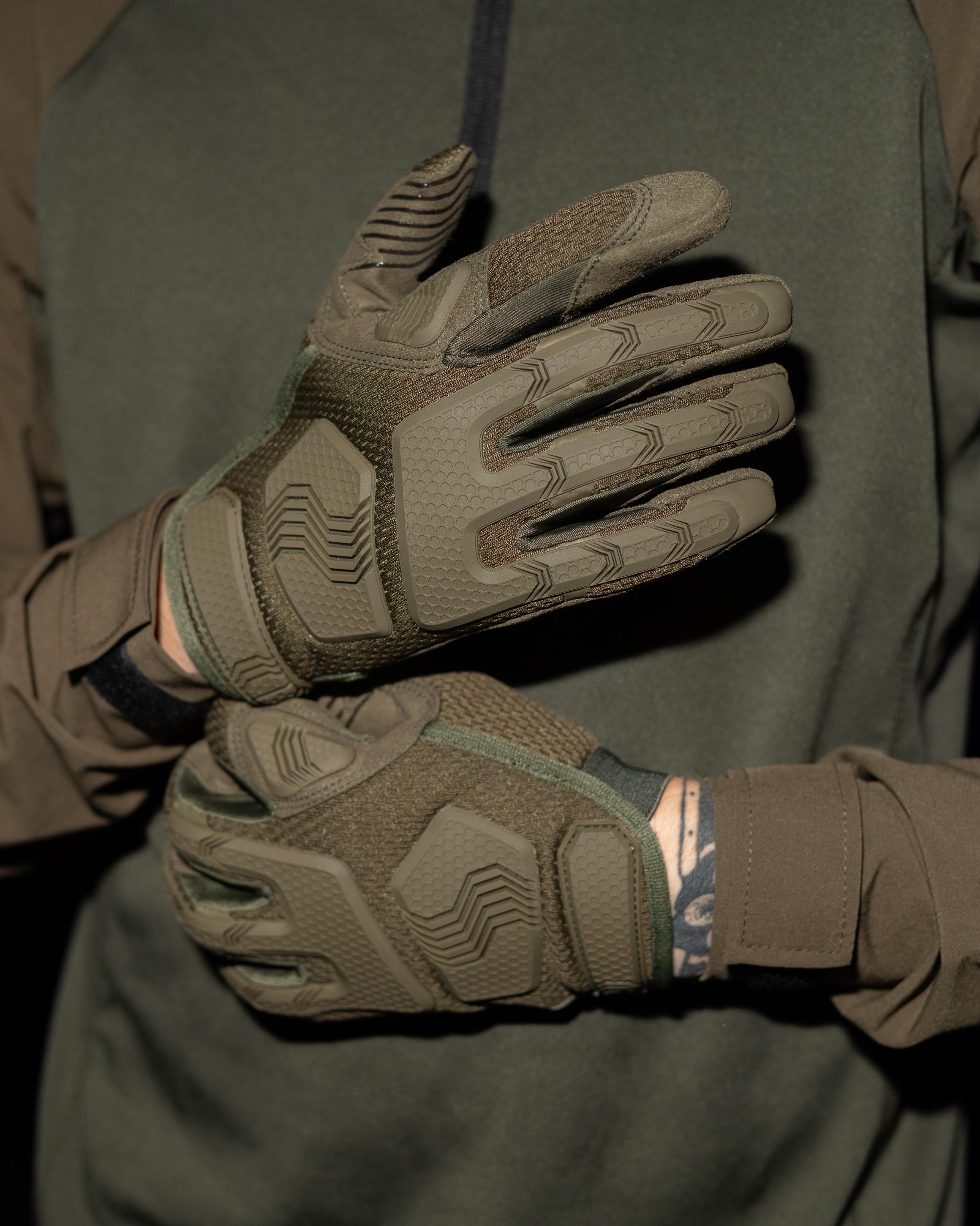 Рукавиці Bezet Protective XL Хакі