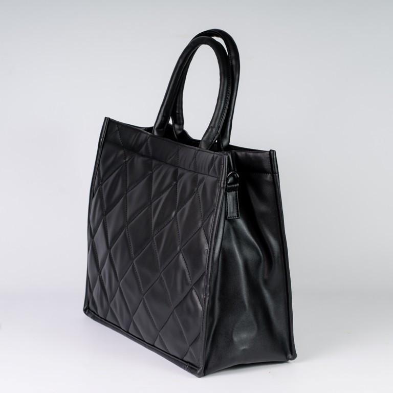 Сумка женская шоппер XENIA № 21-22 из эко-кожи Черный - фото 2 Сумка женская шоппер XENIA № 21-22 из эко-кожи Черный - фото 2