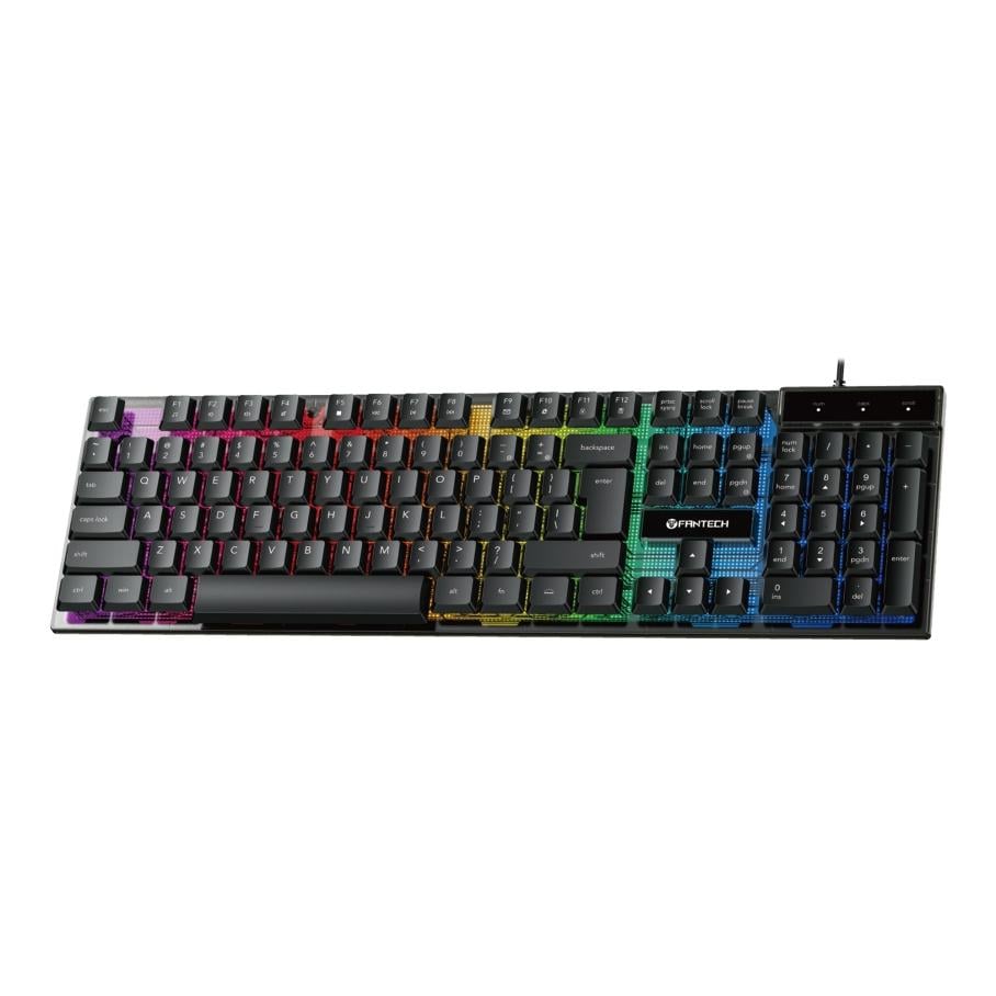 Клавиатура игровая Fantech Shikari S K515S проволочная 104 клавиши мембранная RGB подсветка Anti-ghosting 429 г (36244125)