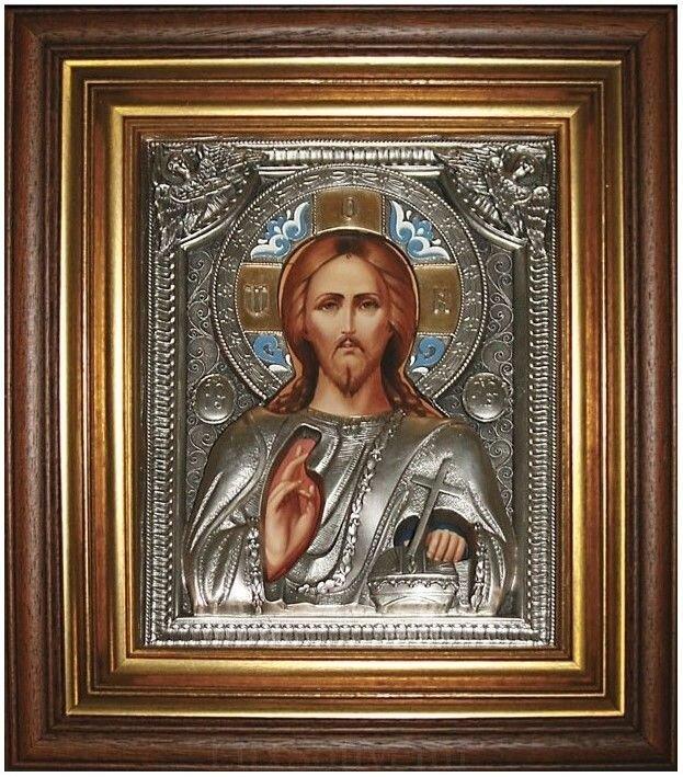 Икона из серебра Господь Вседержитель 26х30 см (24895/0101002017)
