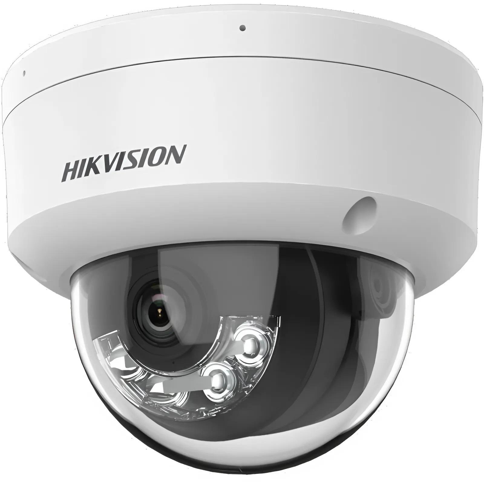 Камера видеонаблюдения внутренняя/для улицы Hikvision 99-00021711 с микрофоном 2,8 мм 2 Мп Белый (615670)