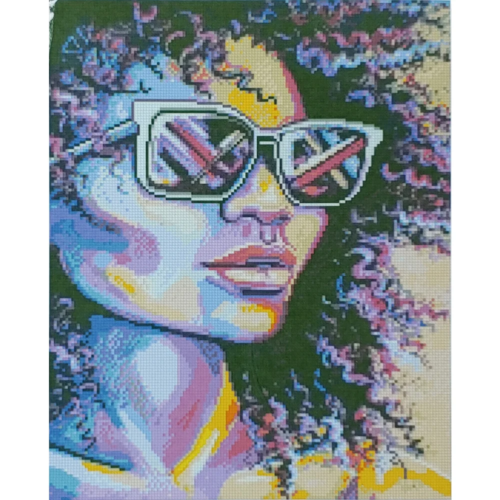 Алмазная мозаика Strateg Экзотическая девушка 40х50 (D0046)