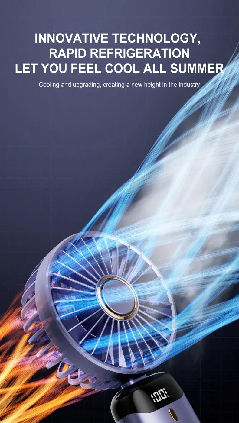 Вентилятор міні ручний з акумулятором (27062560) - фото 14 Вентилятор міні ручний з акумулятором (27062560) - фото 14