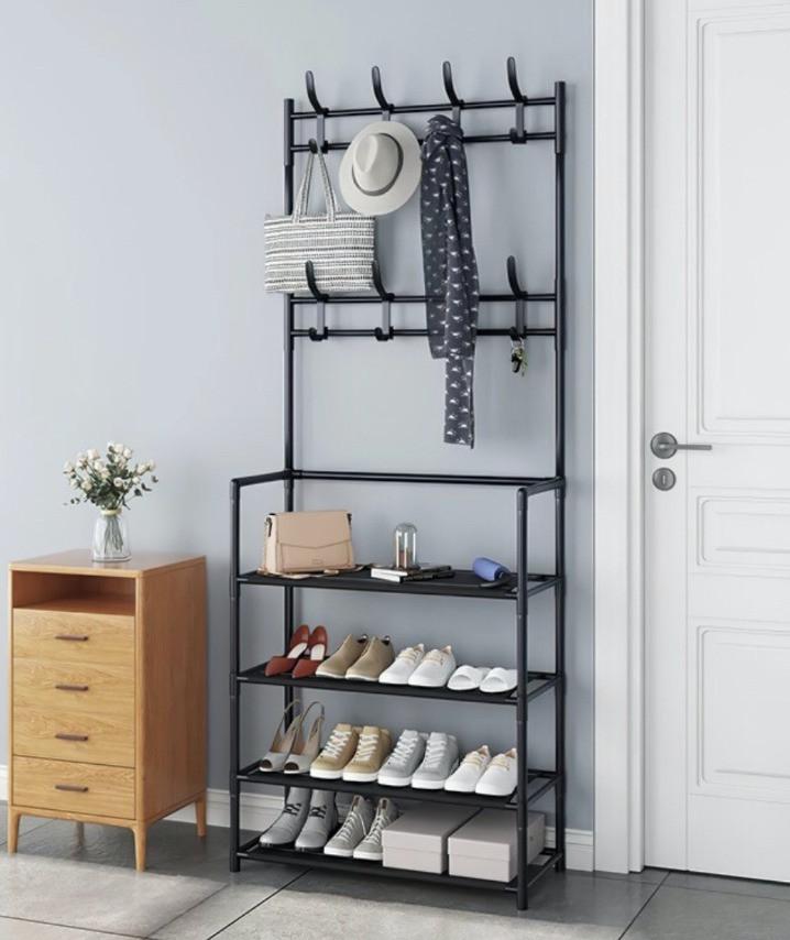 Вішалка для одягу New simple floor clothes rack 60х29 5х151 см (2110852940) - фото 3