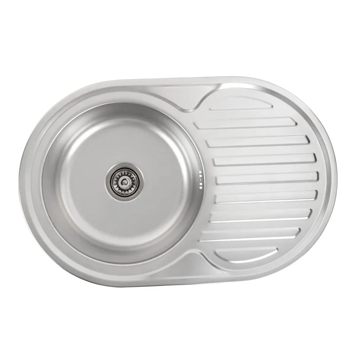 Мийка для кухні з нержавіючої сталі Valeso Decor 7750 0,6/170 мм (36812385)