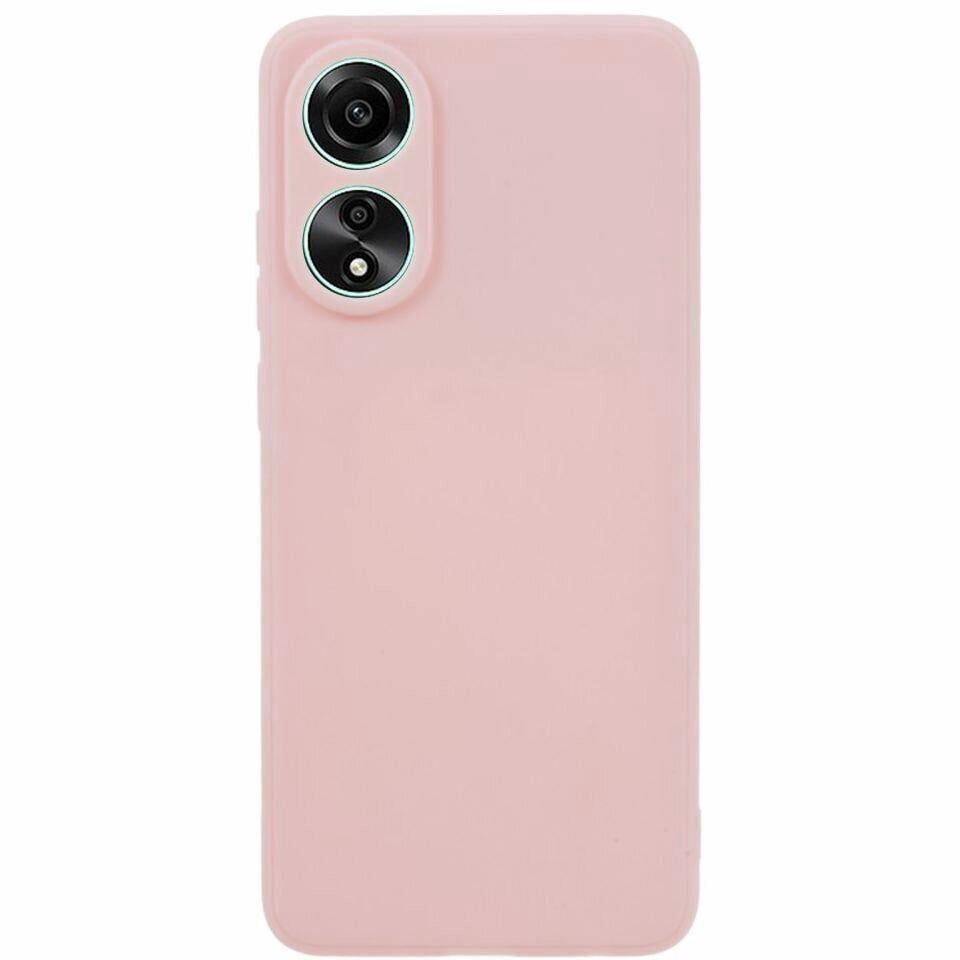 Чохол Candy Silicone для Oppo A38 Рожевий (153008_6)