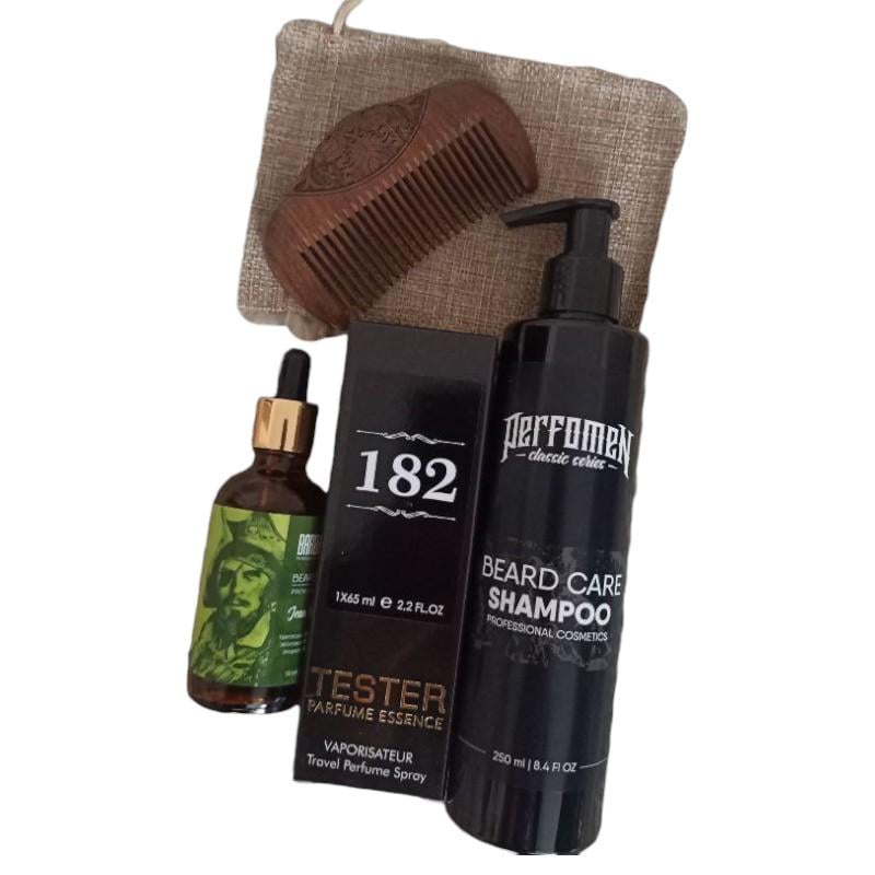 Набор для бороды PerfomeN и парфюм Tom Ford Tobacco Vanille (0002М)