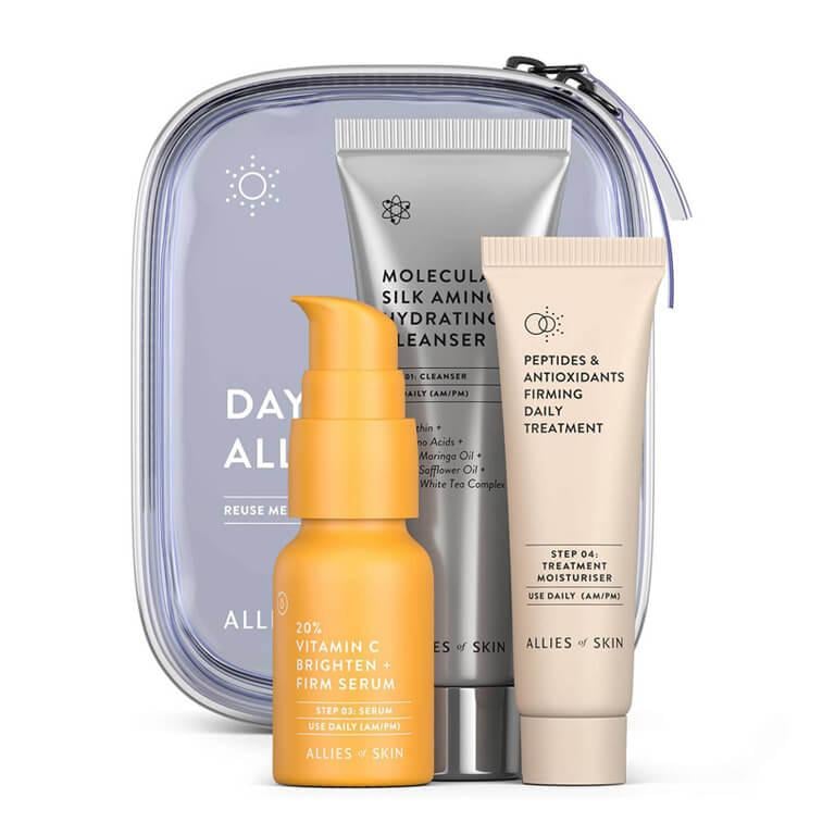 Набор миниатюр дневных средств Allies Of Skin Daytime allies kit
