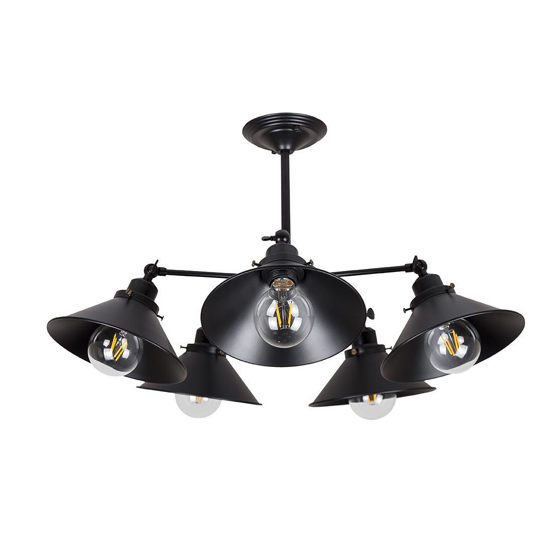 Люстра Levistella 752F103-5 BK (373173)