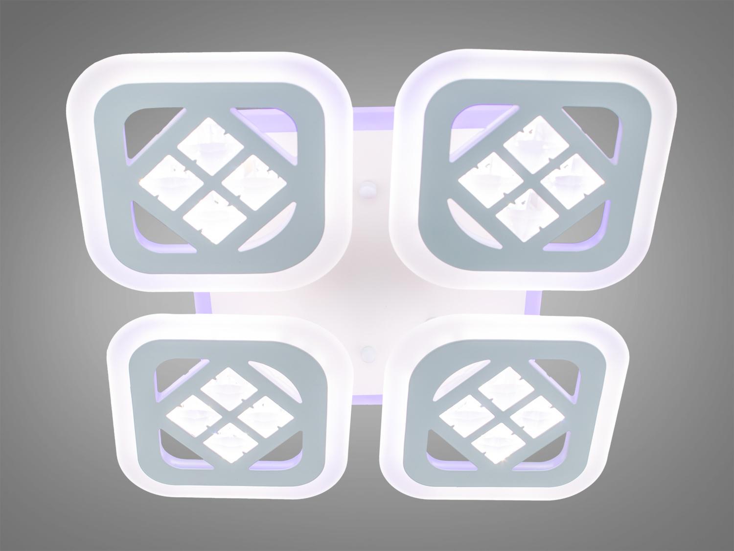 Потолочная светодиодная люстра с диммером 90W (2101)