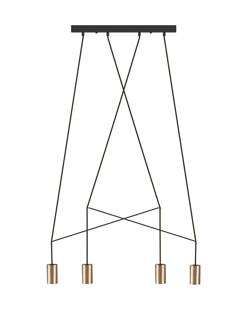 Люстра Nowodvorski Imbria 7957 Bl GU10 4x10W IP20 Латунь