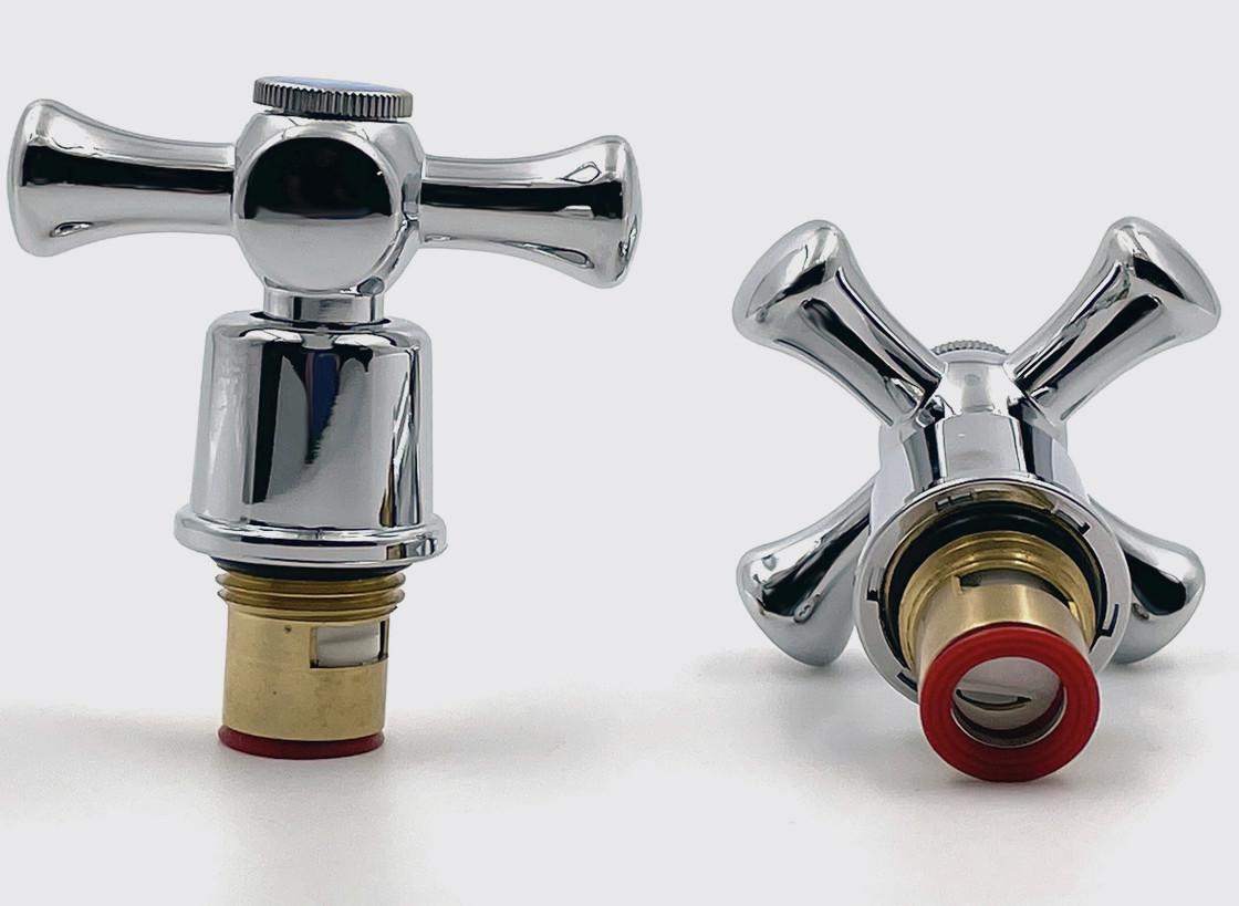 Набір ручок для буксового змішувача Zerix HANDLES SET-A827 (ZX2953) - фото 4